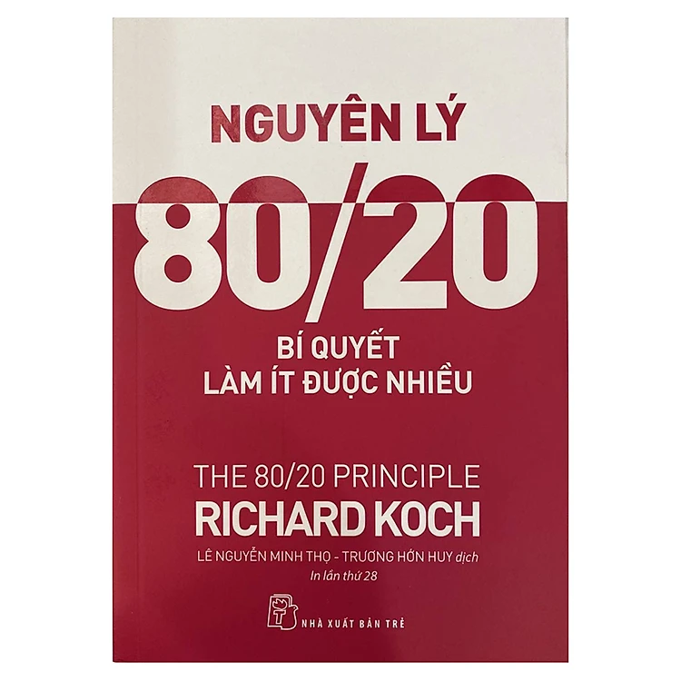 Nguyên Lý 80/20 – Bí Quyết Làm Ít Được Nhiều