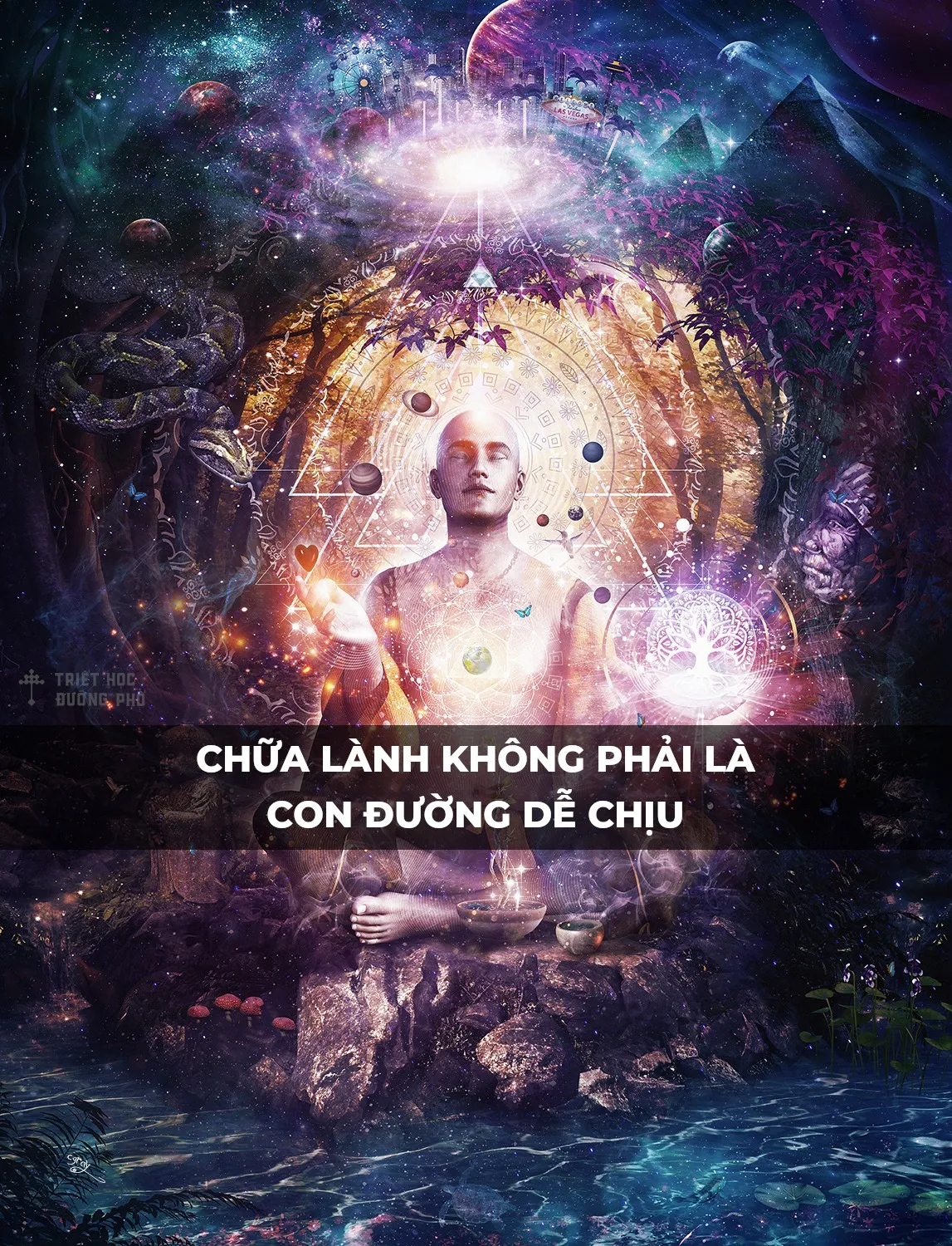 Chữa lành không phải là con đường dễ chịu