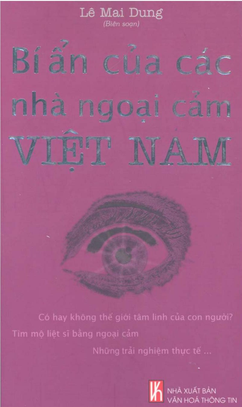 Bí Ẩn Của Các Nhà Ngoại Cảm Việt Nam – Lê Mai Dung